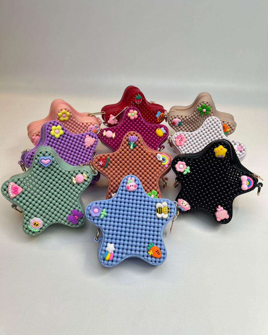Star-Shaped Mini Crossbody Bag for Girls