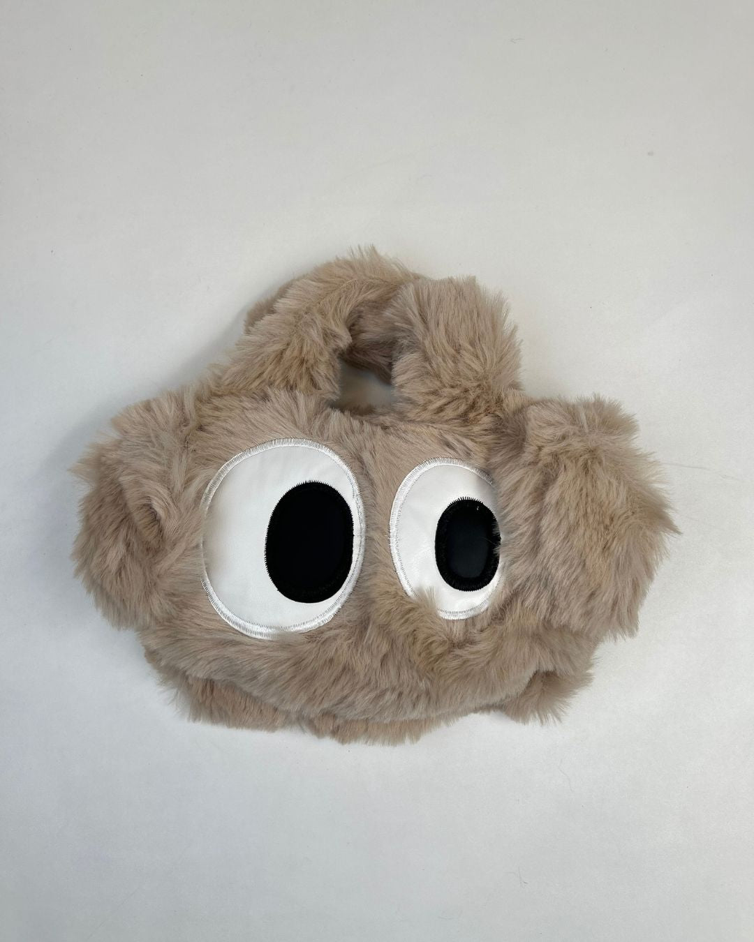 Plush Big-Eye Mini Chain Crossbody Bag