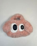 Plush Big-Eye Mini Chain Crossbody Bag