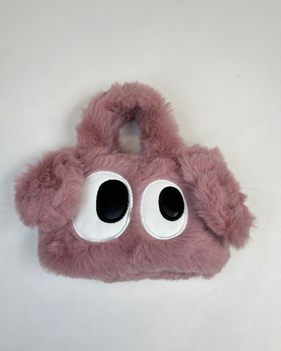 Plush Big-Eye Mini Chain Crossbody Bag