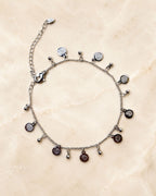 Coin Charm Dangle Anklet for Women