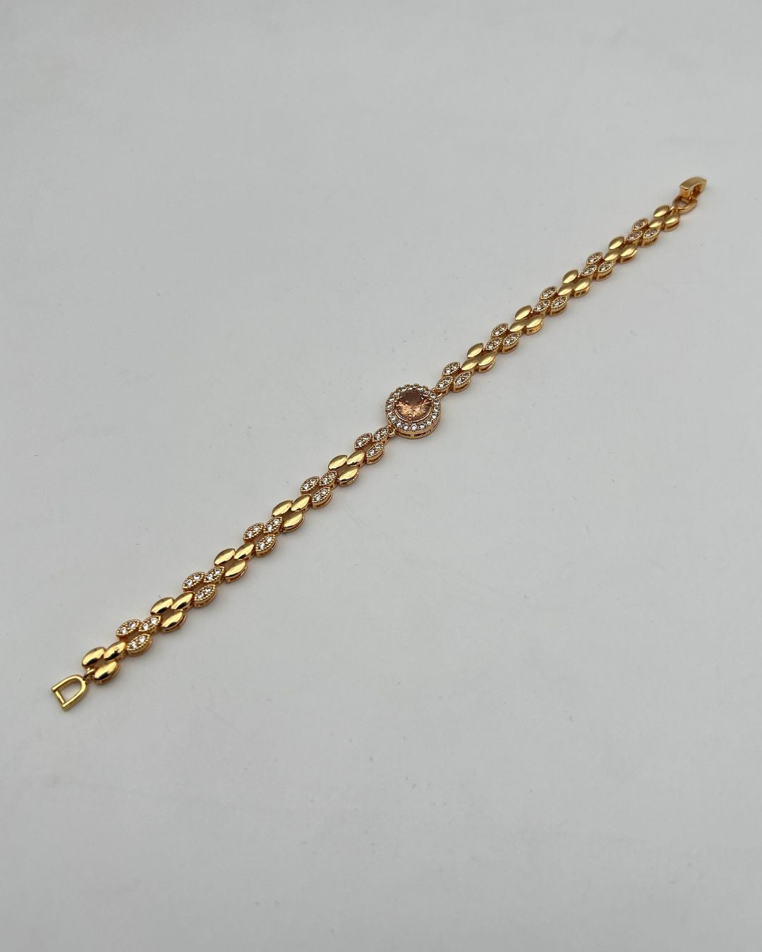 1 Carat Stone Bracelet for Girls | Silver & Gold Color Variants