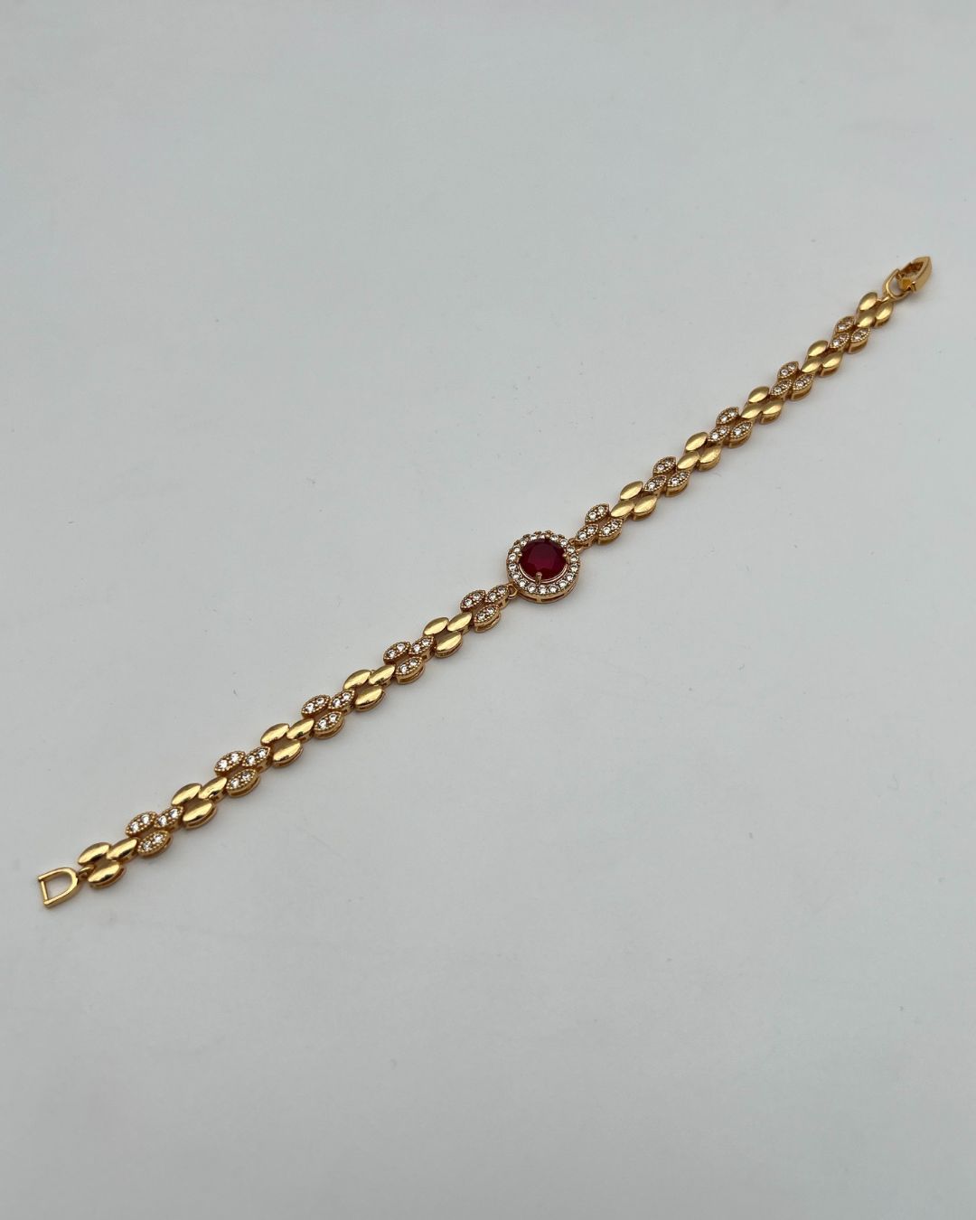 1 Carat Stone Bracelet for Girls | Silver & Gold Color Variants