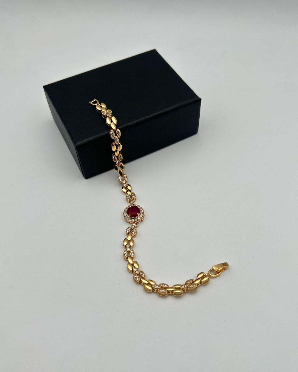 1 Carat Stone Bracelet for Girls | Silver & Gold Color Variants