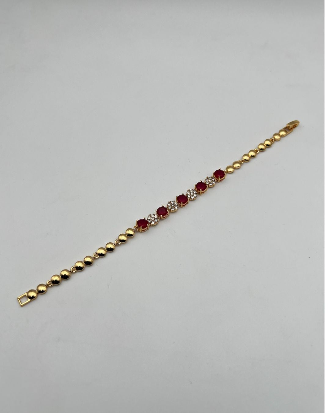 1 Carat Stone Bracelet for Girls - 8 Color Variants Set