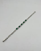 1 Carat Stone Bracelet for Girls - 8 Color Variants Set