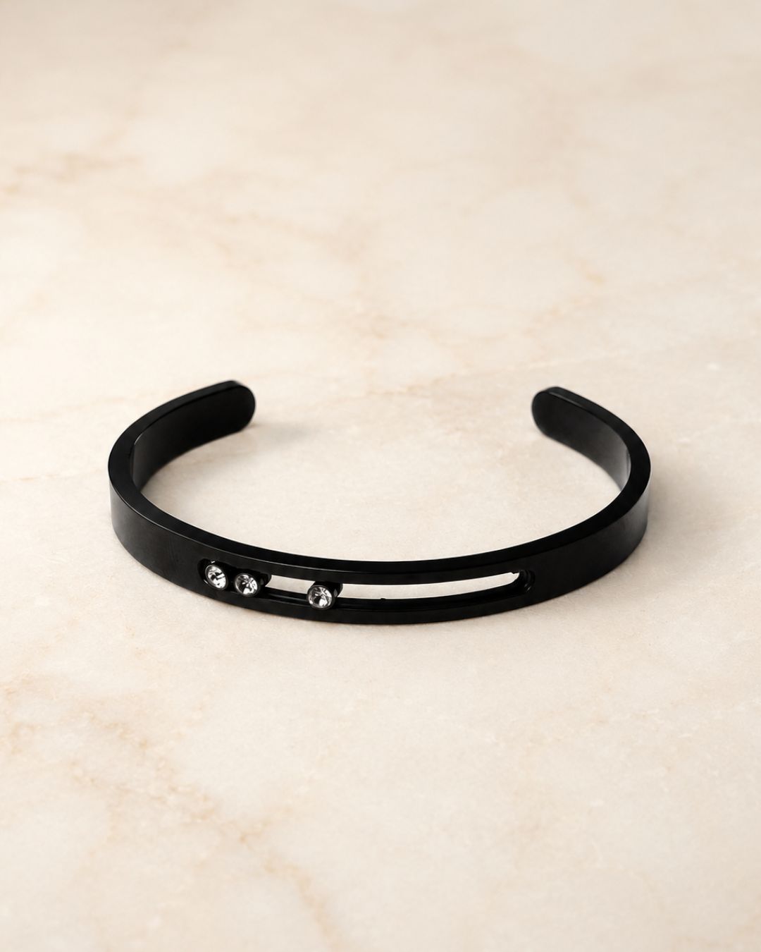 Rhinestone Open Cuff Bracelet for Women
