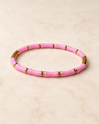 Bamboo Style Enamel Cuff Bracelet for Women