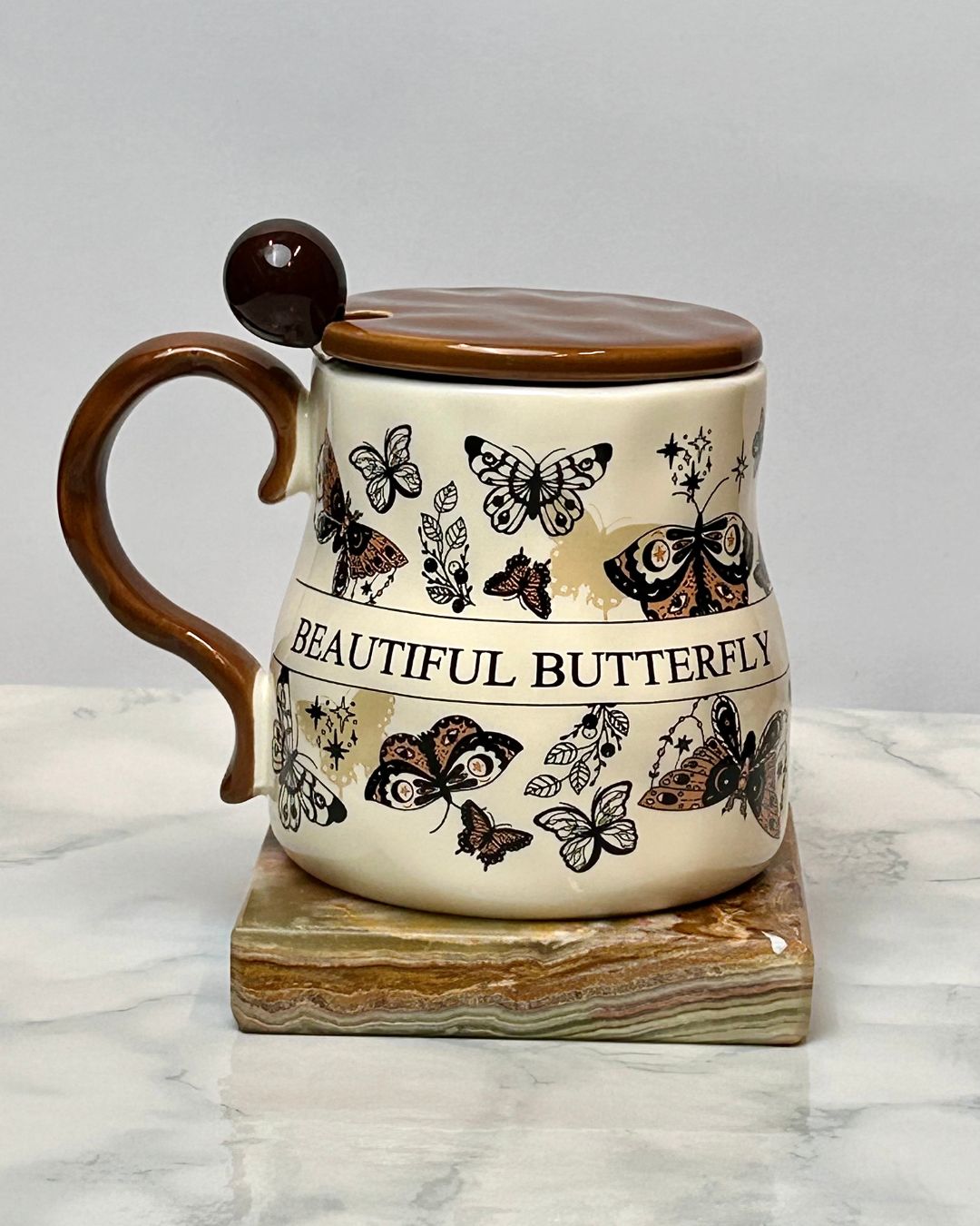 Ceramic Love Quote Coffee Mug – Printed Design 350ml