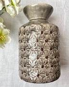 Textured Ceramic Decorative Vase for Table & Shelf Styling